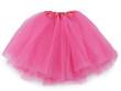 Karnevalová sukýnka 3 vrstvá  - Růžová