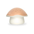 Pabobo Projektor noční oblohy s bílým šumem a senzorem pláče Star Mushroom - Pink