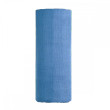 Bambusová osuška jednobarevná 80 x 100 cm - Modrá