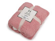 Deka beránek 150x200 cm  - Růžová