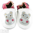 Kožené capáčky 12-18 m (21) 14 cm Capiki - Hrošík Bětka