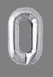 ALBI Nafukovací číslice - Stříbrná 41 cm - Stříbrná 0