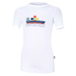 Tričko tenké KR obrázek Outlast® UV 50+ bílá/loď  - Vel. 92
