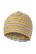 Čepice smyk natahovací Outlast ® - pruh šedooranžový - Vel. 1, 36-38 cm