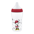 Láhev s kontrolou teploty Perfect Match Disney 260 ml Nuk  - Minnie red