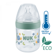 For Nature láhev s kontrolou teploty 150 ml Nuk - Zelená