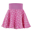 Sukně kolová tm. starorůžová vlaštovky Little Angel  - Vel. 92