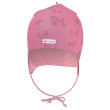 Čepice podšitá zavazovací Outlast® růžová pes/pruh starorůžový - Vel. 3 (42-44 cm)