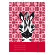 Desky s gumou A4, Zebra, Cute animals Herlitz