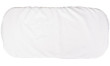 Bavlněné prostěradlo do kočárku 35 x 75 cm - Bílá