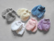 Rukavičky pro novorozence wellsoft Babyservice - Modré
