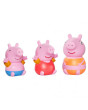 Prasátko Peppa Pig, maminka a Tom - stříkající hračky do vody