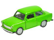 Auto Trabant 11cm kov na zpětné natažení  - Zelené