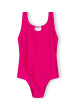 Dívčí plavky jednodílné tm. růžové Minoti - Vel. 98/104