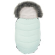Dětský fusak New Baby s kožíškem - Dusty green
