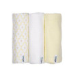 Swaddler Solid Matcha 3 balení 70 x 70 cm Lodger  - Butter