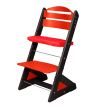 Dětská rostoucí židle Jitro Plus VÍCEBAREVNÁ - Červená