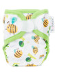 Novorozenecké svrchní kalhotky suchý zip Bobánek - Včelky