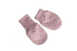 Rukavičky pro novorozence thermo Baby service - Pudrové