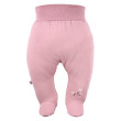 Kojenecké polodupačky Petite růžové květinky Eevi - Vel. 50