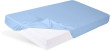 Prostěradlo jersey s gumou 70 x 140 cm BabyMatex - Světle modré