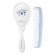 Hřeben a kartáč Cute Animals Canpol babies - Modrý