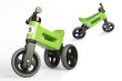 Odrážedlo Funny Wheels Sport 2v1 s gumovými koly - Zelené