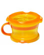 Munchkin - Svačinový hrneček Click Lock - Žluto-oranžová