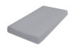 Mušelínové prostěradlo s gumou 60 x 120 cm BabyMatex - Tmavě šedé
