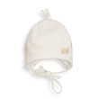 Čepice pro miminko Mimi Zája Light cream jednobarevná - smetanová Esito - Vel. 32