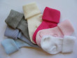Kojenecké ponožky 6 - 12 m bavlna Diba - Sv. růžové