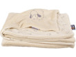 Dětská deka Wellsoft bio-bavlna 100 x 70 cm  - Moka/ovečky