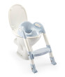 Židlička na WC - schůdky KIDDYLOO Thermobaby - Baby Blue
