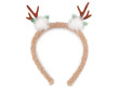 Čelenka do vlasů vánoční / párty - Béžová srnka