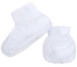 Kojenecké capáčky Wellsoft Baby Service  - Bílá