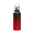 Termoláhev s bambusovým víčkem 500 ml Baagl - Gradient červeno-černá