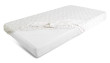 Mušelínové prostěradlo Design s gumou 60 x 120 cm BabyMatex - Růžičky