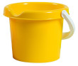 Androni Kyblík s výlevkou - průměr 13 cm - Žlutý