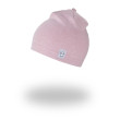 Čepice hřejivá sv.růžový melír - Vel. 3 (42 - 44 cm)