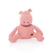 Pletená hračka Hroch Zopa - Pink