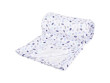 Lehká letní deka 100x150 cm Kaarsgaren - Modré lístky