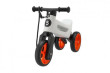 Odrážedlo Funny Wheels Rider SuperSport 2v1+popruh balené v sáčku - Bílé/oranžové