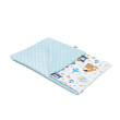 Dětská deka z Minky New Baby 80x102 cm - Modrá