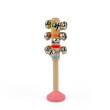 Rolničky 1 ks Bigjigs Toys - růžová