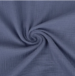 Letní mušelínová nepadací deka - Jeans tm. modrá