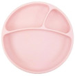Talíř dělený silikonový s přísavkou Minikoioi - Pink