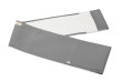Mušelínový mantinel do postýlky Bump Air 180 x 30 cm Babymatex - Šedý