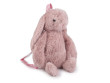 Dětský plyšový batoh králíček - Růžový