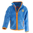 Mikina chlapecká chlupatá se stojáčkem modrá Pidilidi - Vel. 98