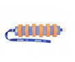 Pěnový plavecký pás 1300 mm oranžový - Oranžovo-modrý